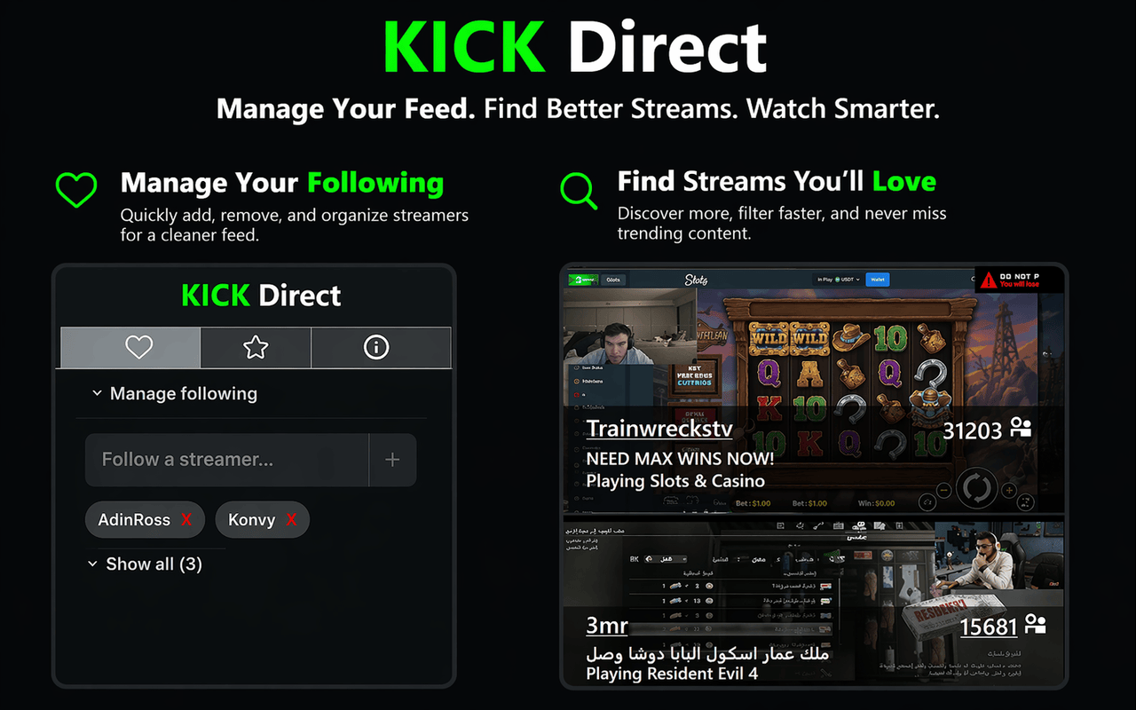 Kick Direct - 截图 2