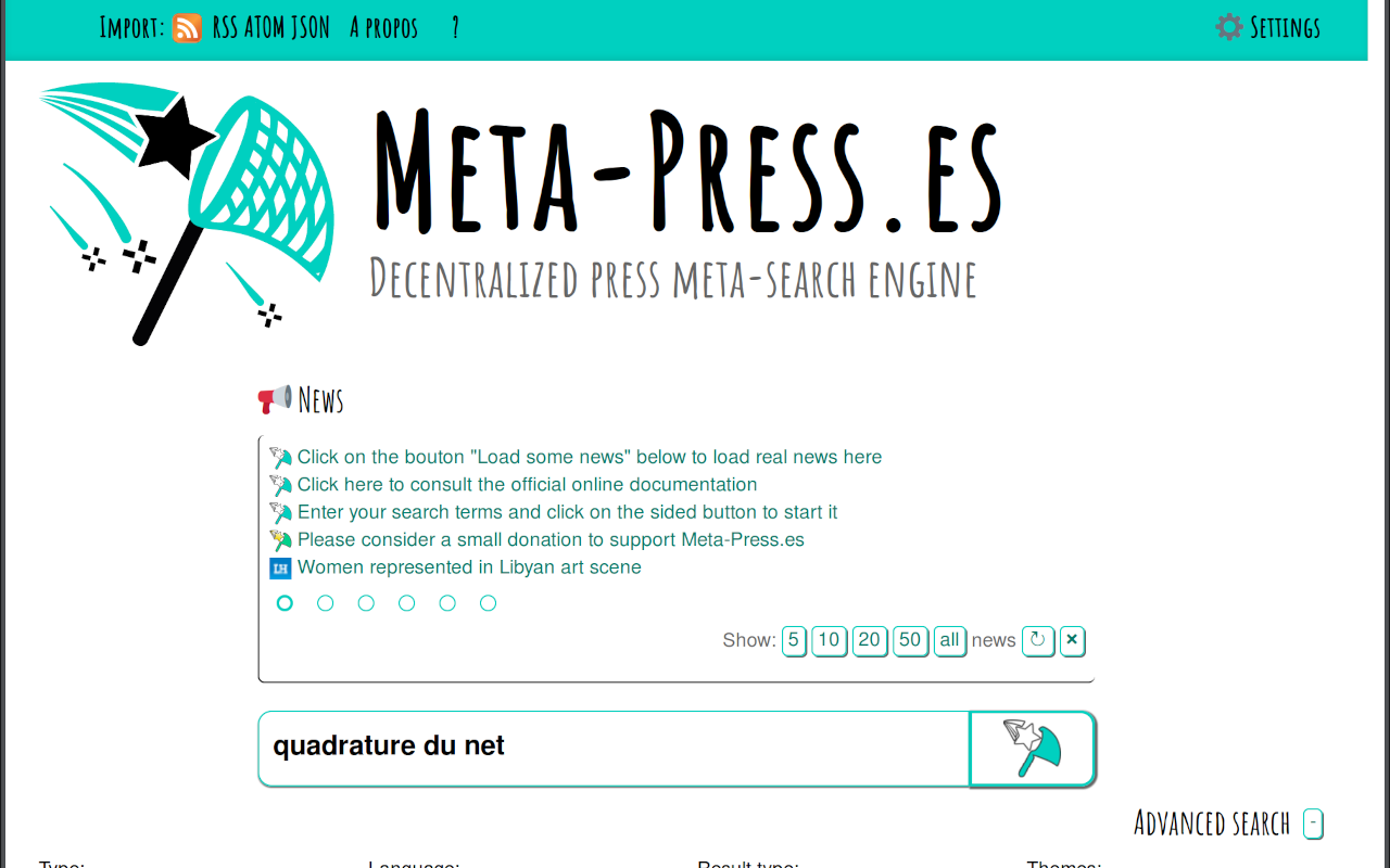 Meta-Press.es - 截图 4
