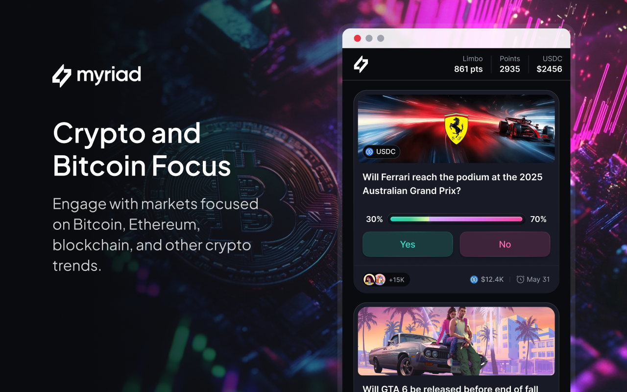 Myriad Markets - 截图 2