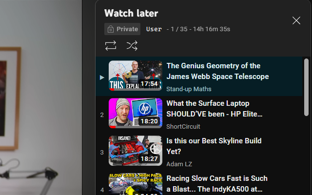 YouTube Playlist Length - Duration Display - 截图 4