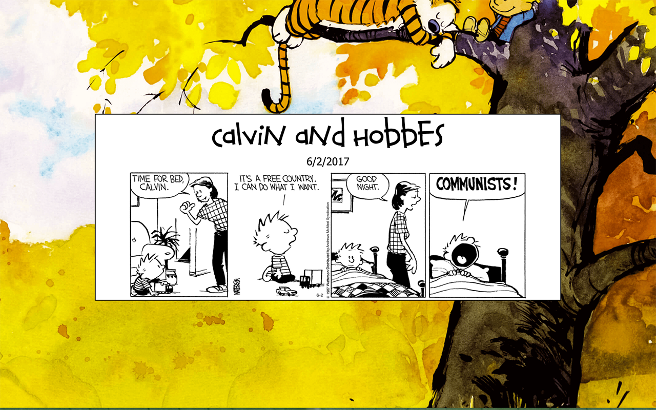 Daily Calvin & Hobbes - 截图 2