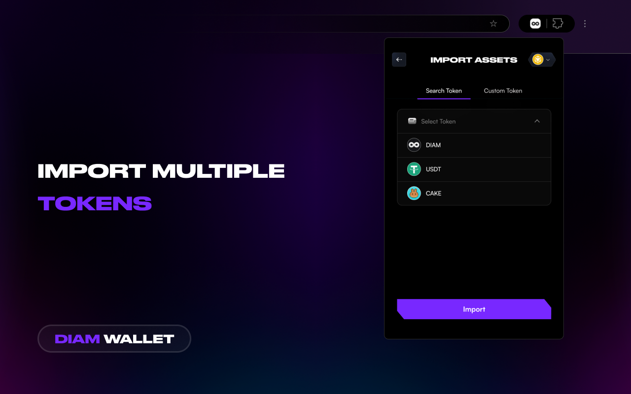 DIAM Wallet - 截图 2