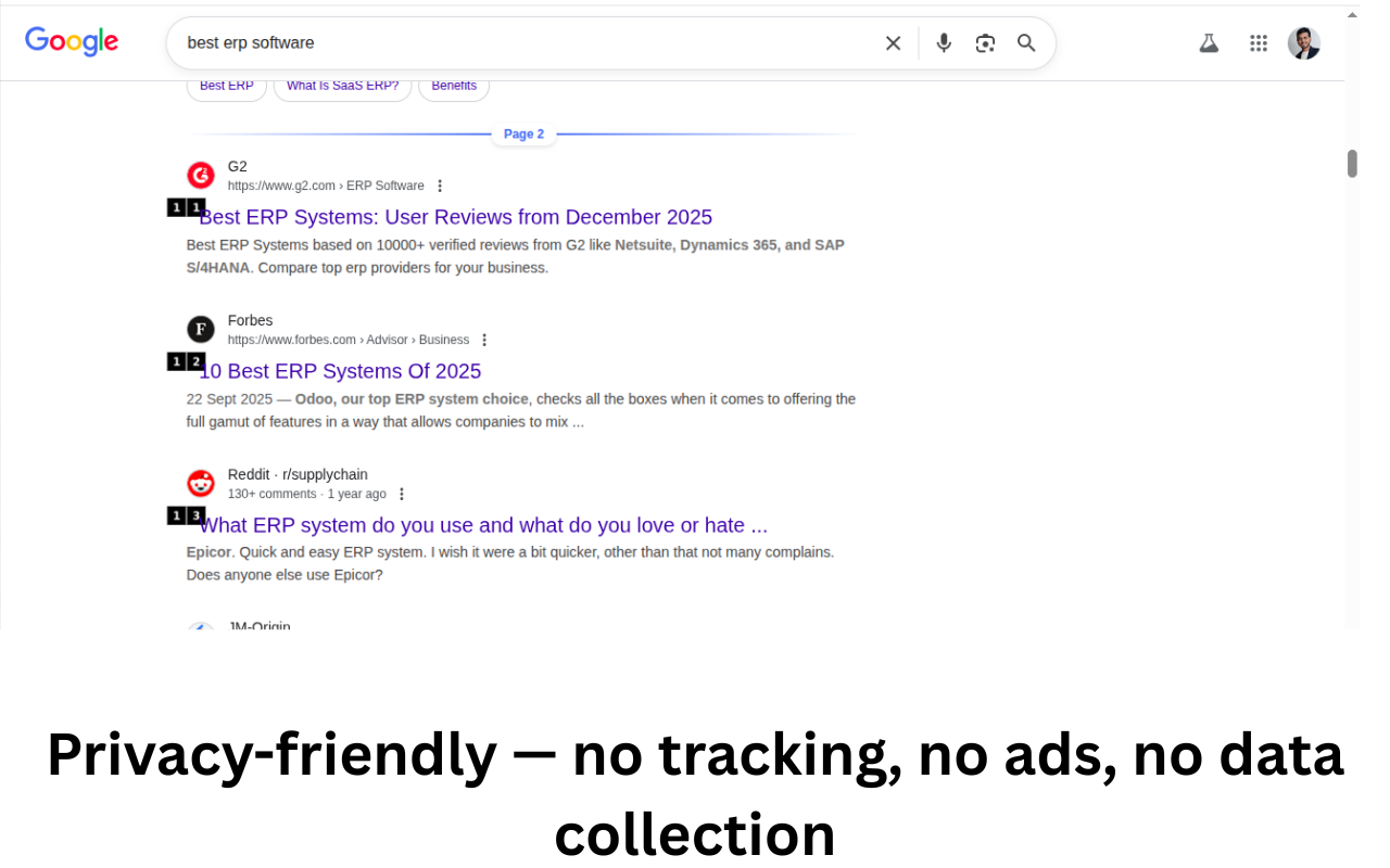Auto Google Search 100 Results, SEO Rank and SERP Tool - 截图 2