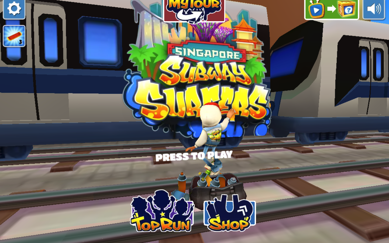 Subway Surfer Official - 截图 1
