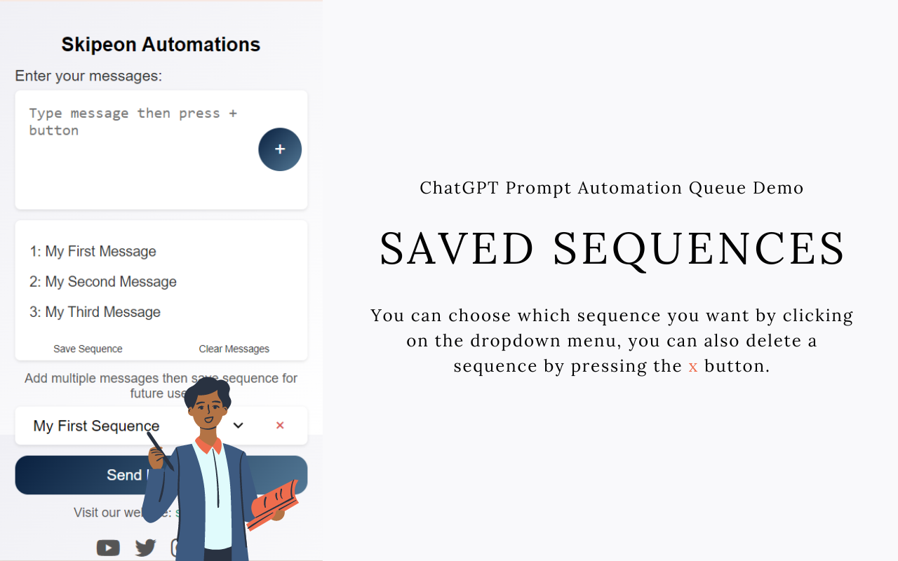 ChatGPT Prompt Automation Queue - 截图 3