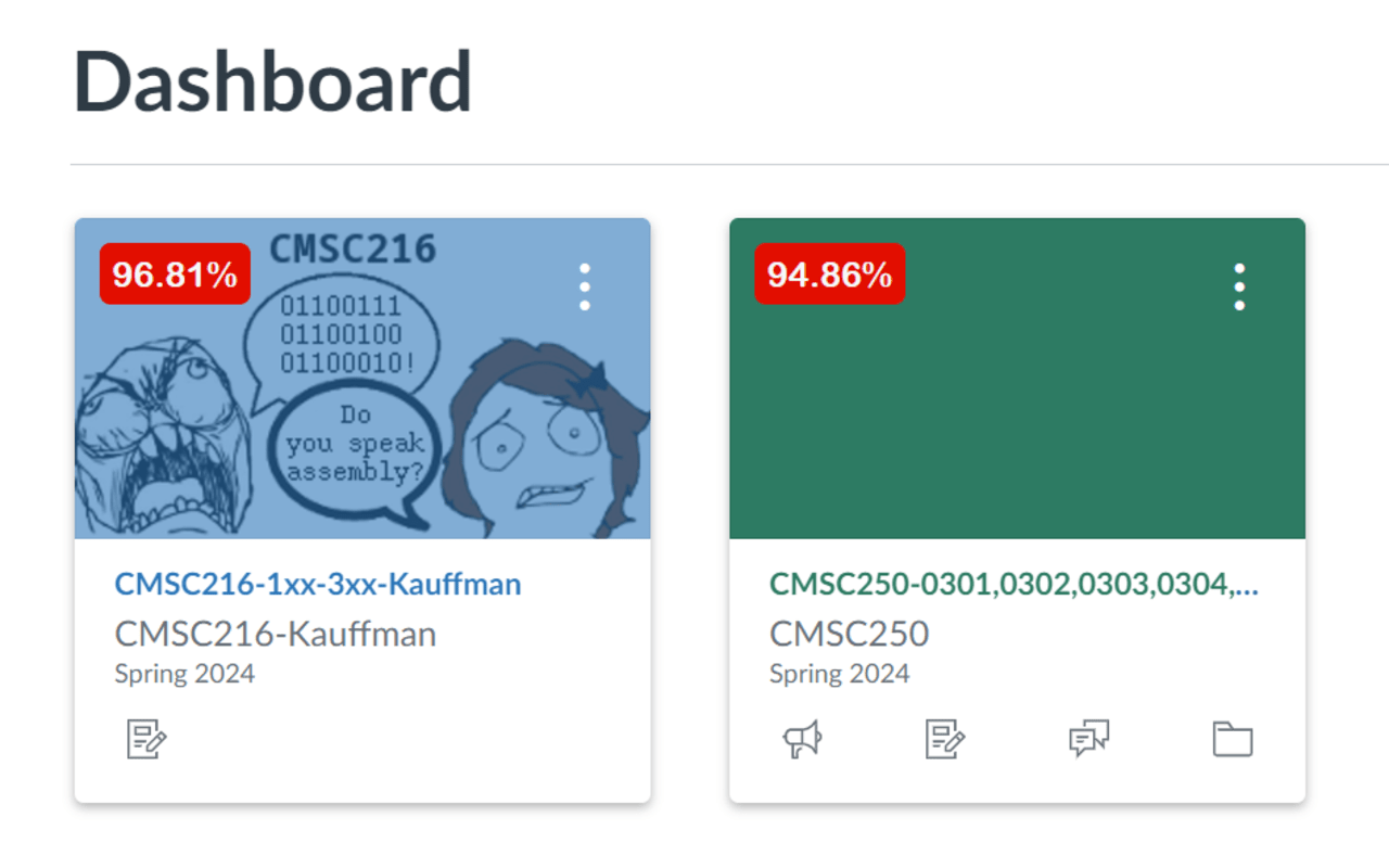 CanvasGradesPro - 截图 2