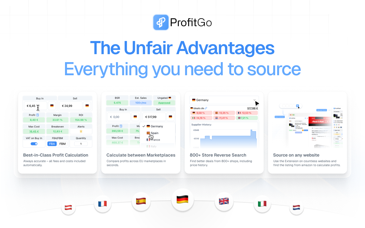 ProfitGo for Amazon and Online Arbitrage Sellers by ProfitPath - 截图 4