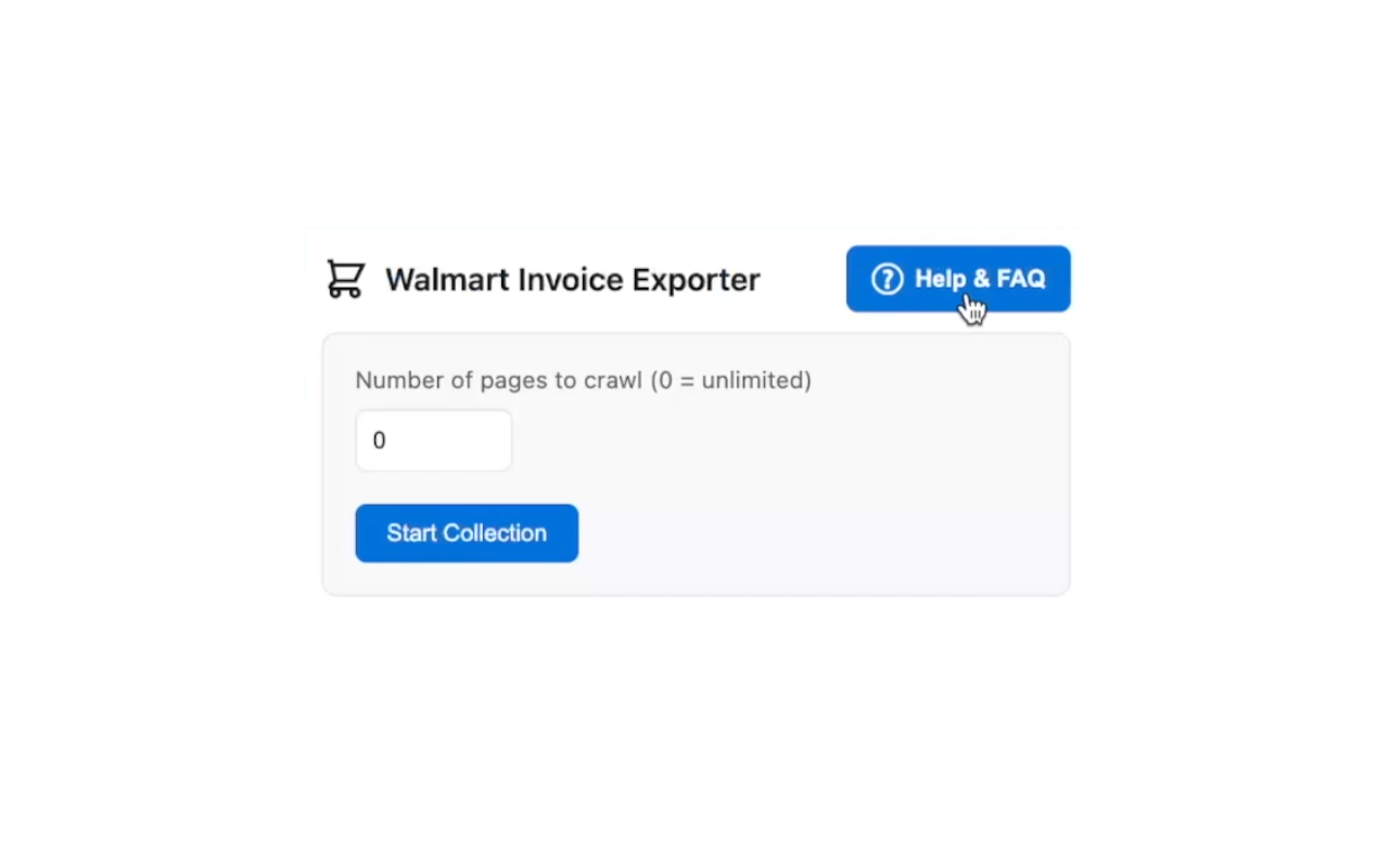 Walmart Invoice Exporter - 截图 4