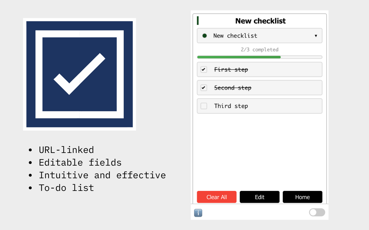 Reusable Checklists - 截图 5