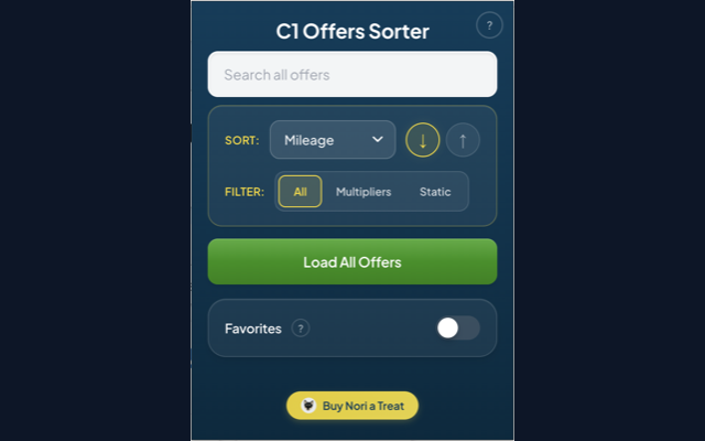 C1 Offers Sorter - 截图 2