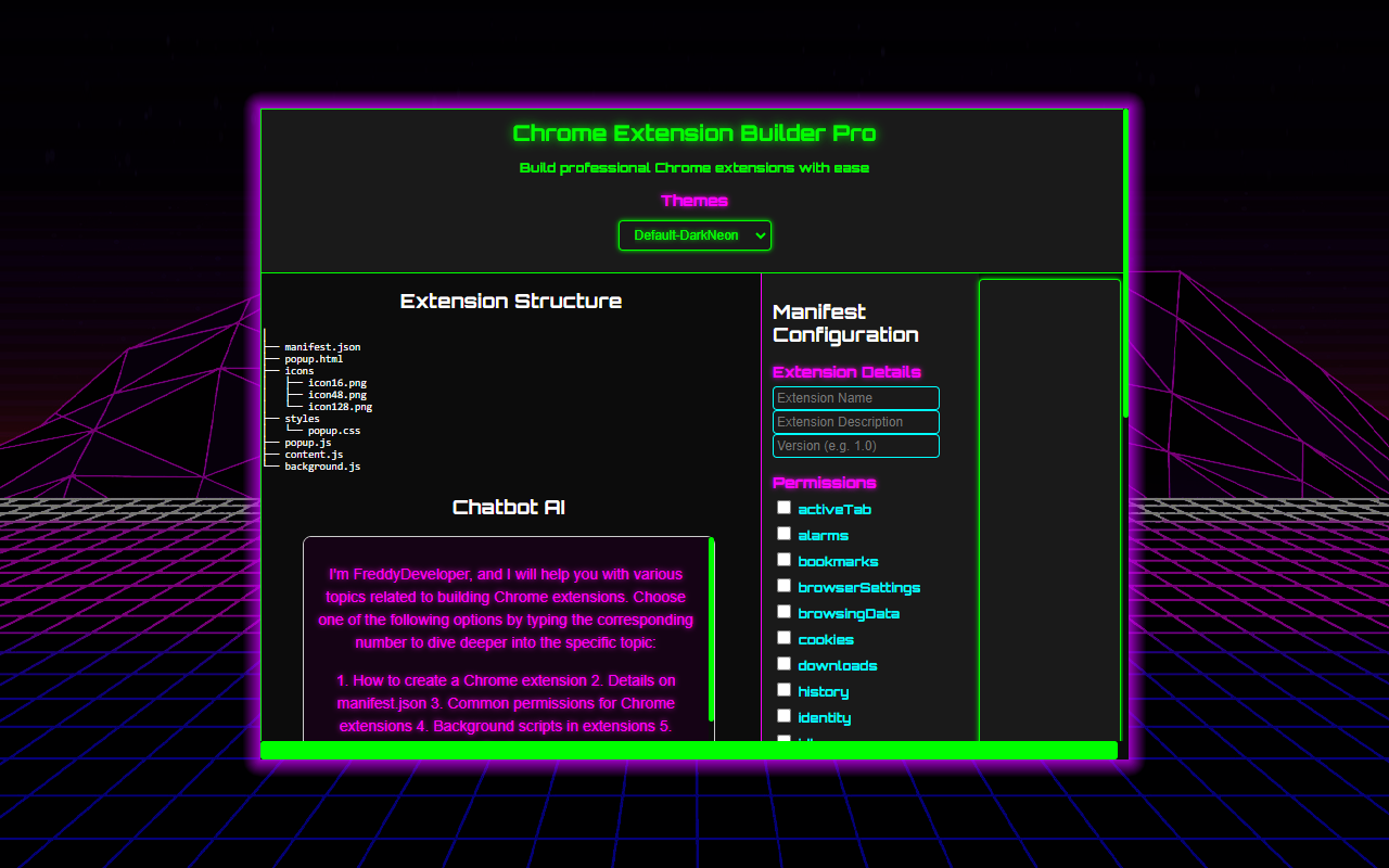 Chrome Extension Builder - 截图 1