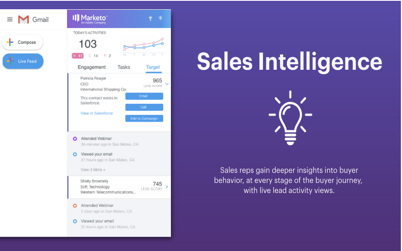 Marketo Sales - 截图 3
