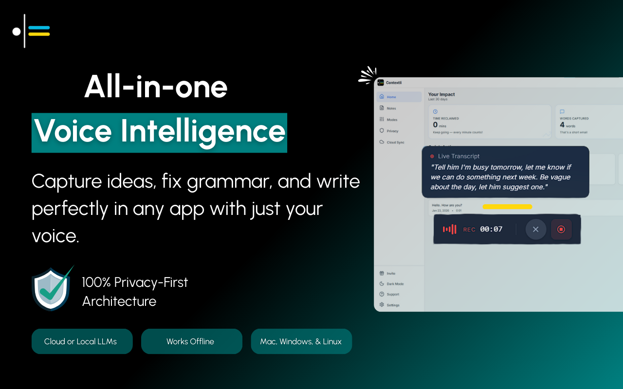 Contextli : Type 5x faster across 10M+ Apps - 截图 4