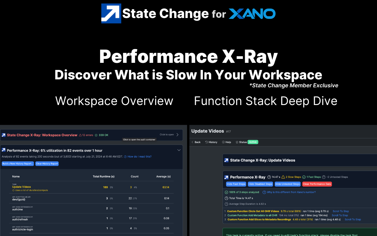 StateChange Power Tools For Xano - 截图 3