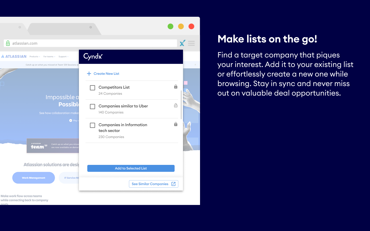 Cyndx for Chrome - 截图 3