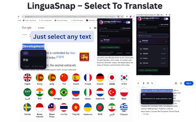 LinguaSnap – Instant Translator - 截图 4