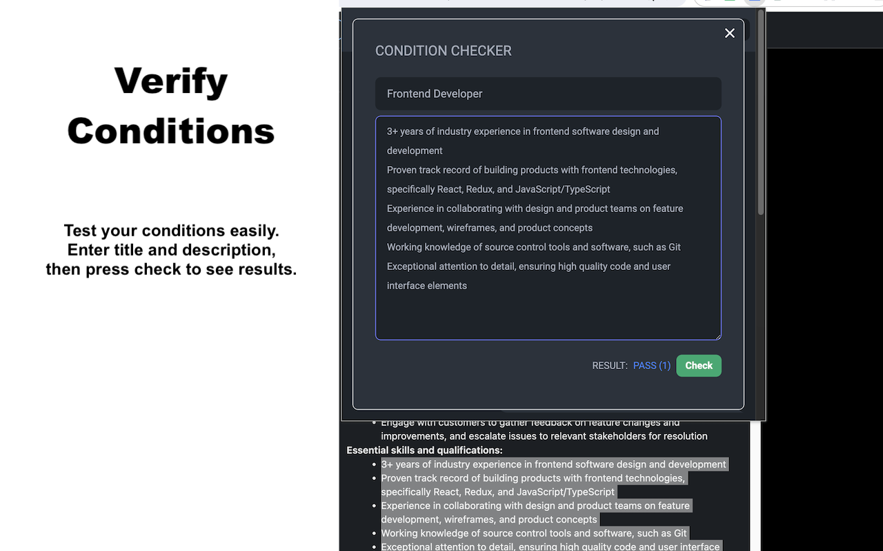 Job Scanner - 截图 1