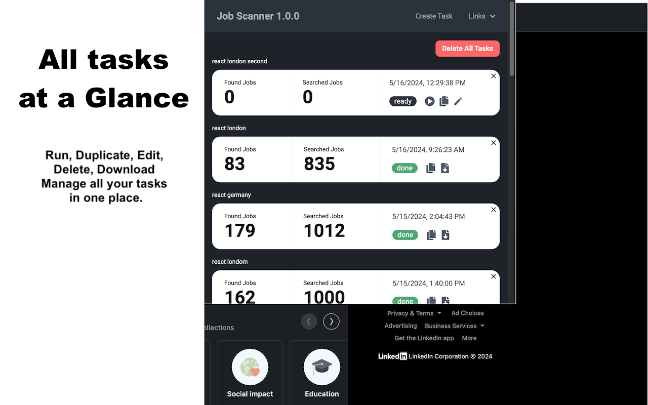 Job Scanner - 截图 2