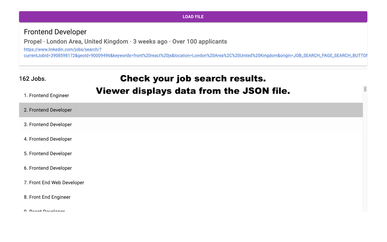 Job Scanner - 截图 4
