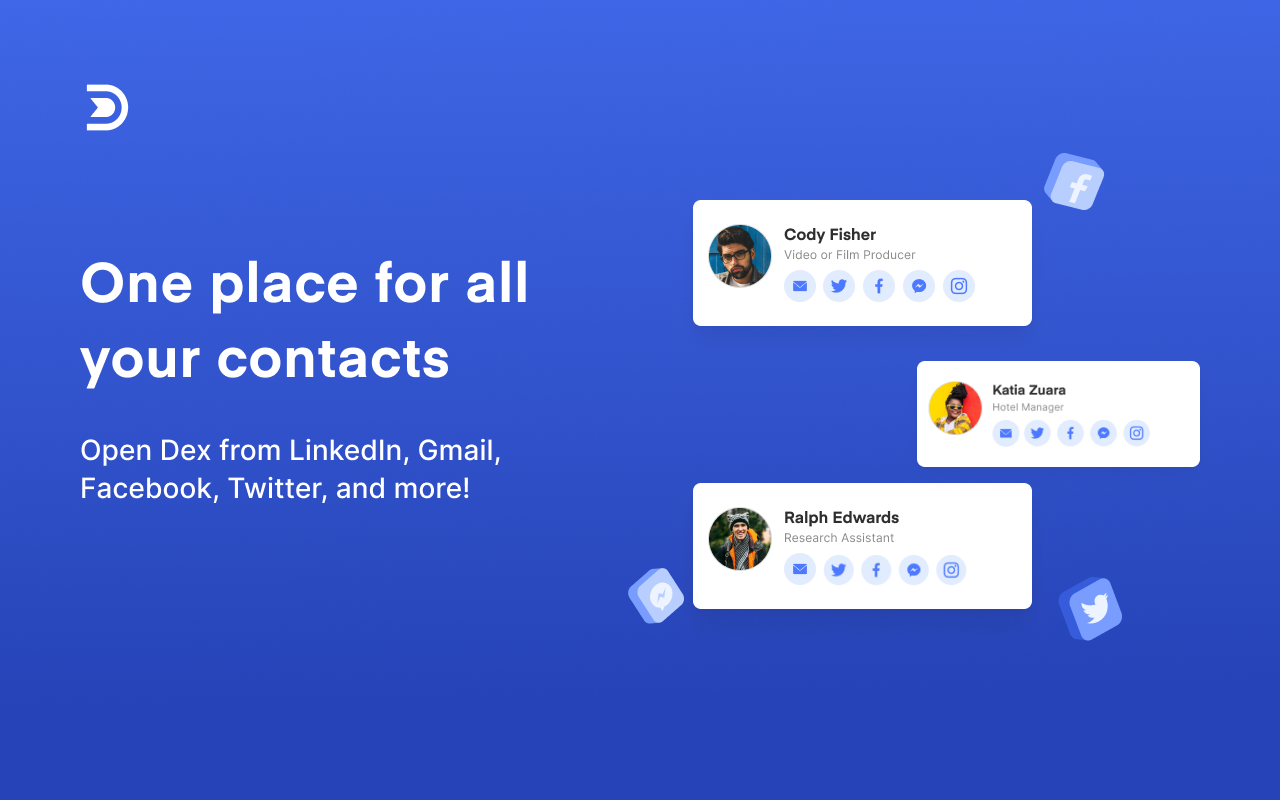 Dex for Chrome - Personal CRM and Rolodex - 截图 4