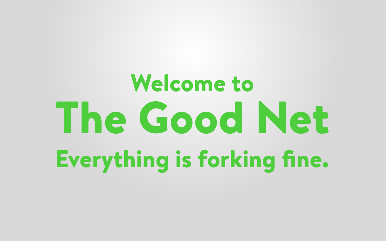 The Good Net extension - 截图 2