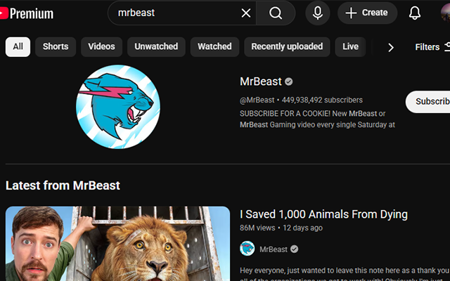 Return YouTube Subscribers - 截图 4