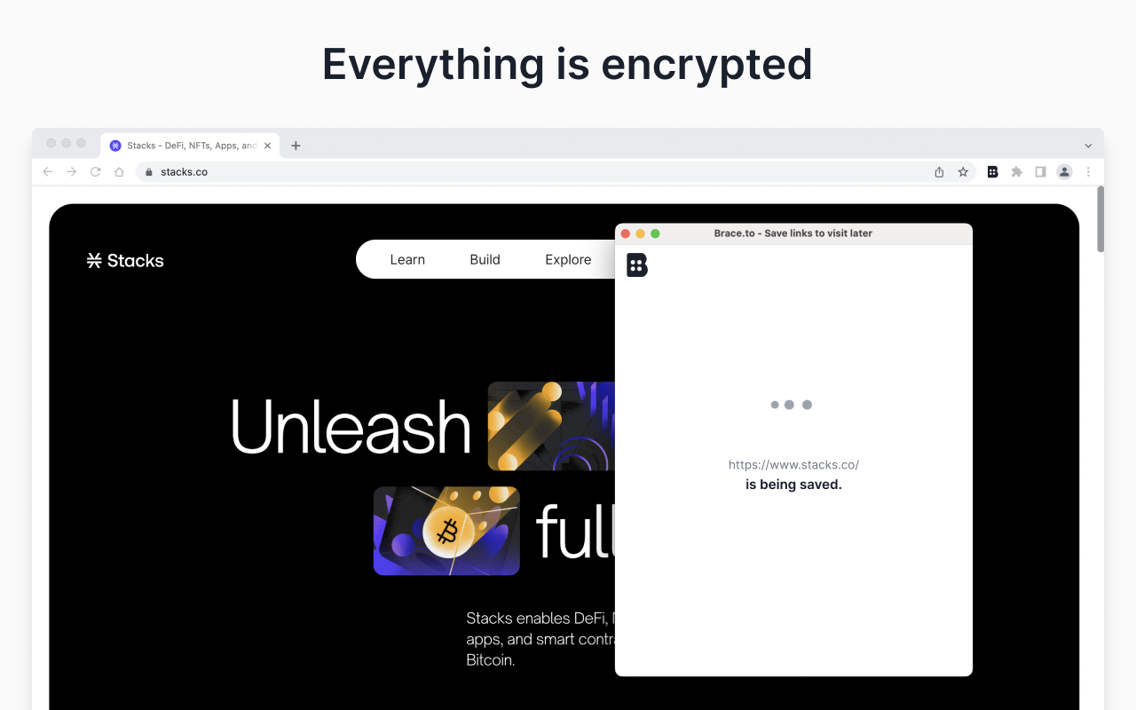 Brace.to - Bookmark Manager - 截图 1
