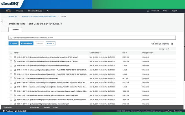 Backup Emails to AWS S3 by cloudHQ - 截图 4