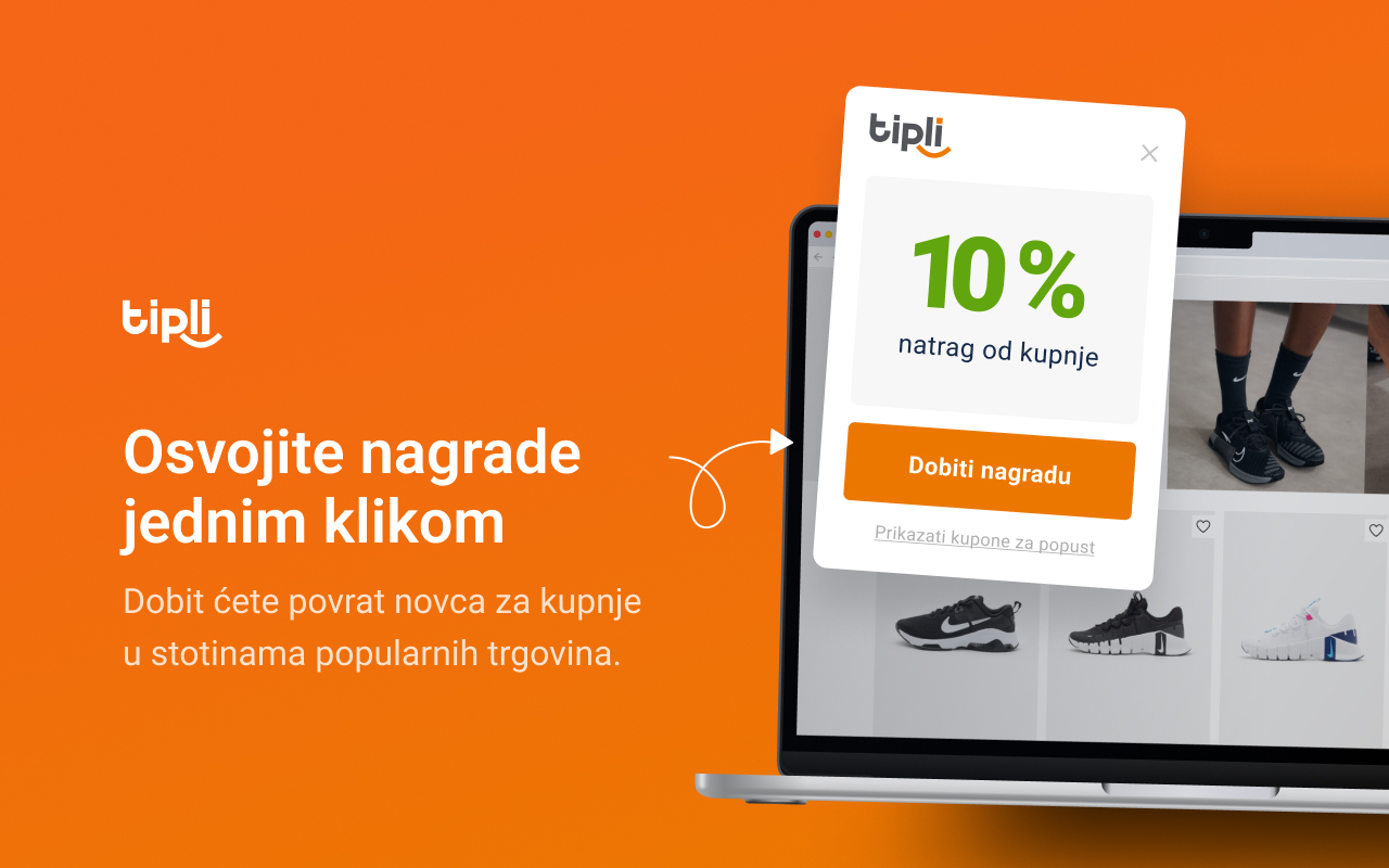 Tipli: Cashback i kuponi za popust - 截图 2