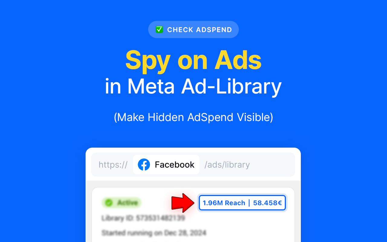 AdSpend Checker: Meta Ad-Library AdSpy - 截图 3