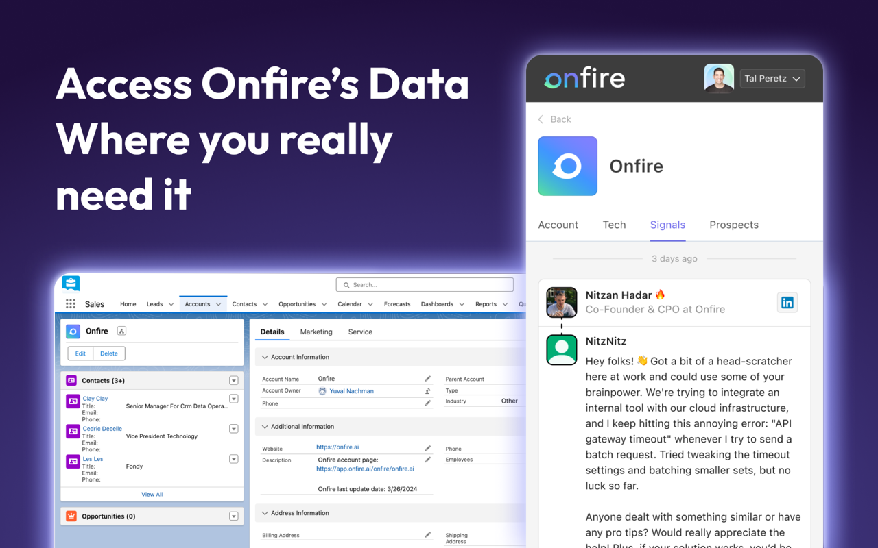 Onfire Chrome Extension - 截图 2