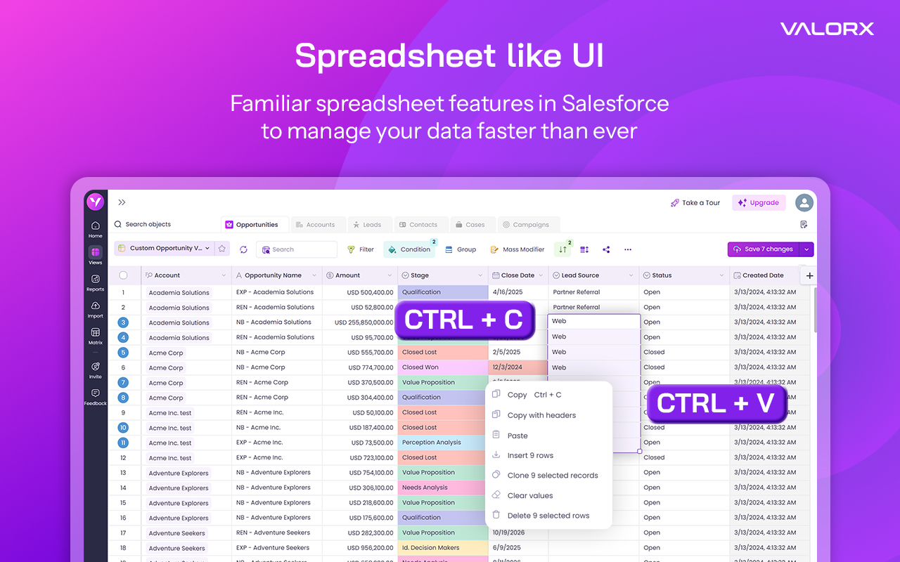Valorx Wave for Salesforce - 截图 3