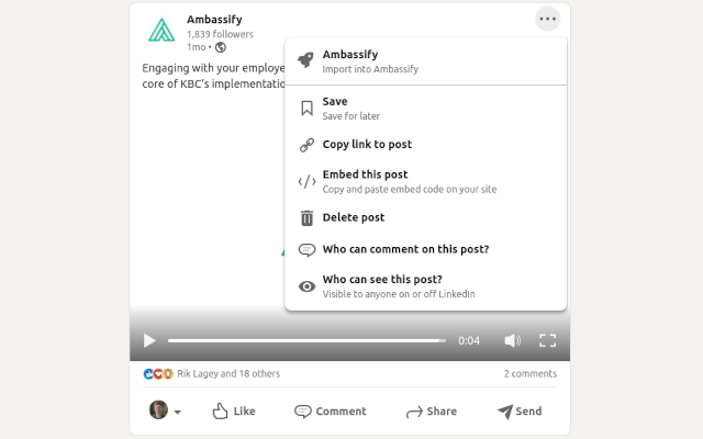 Ambassify - 截图 2