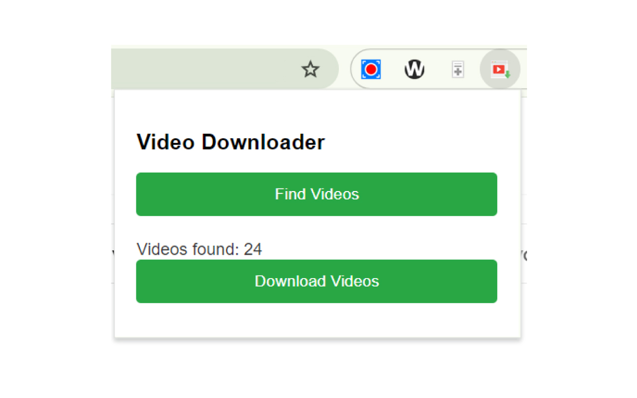 Bulk Video Downloader - 截图 1