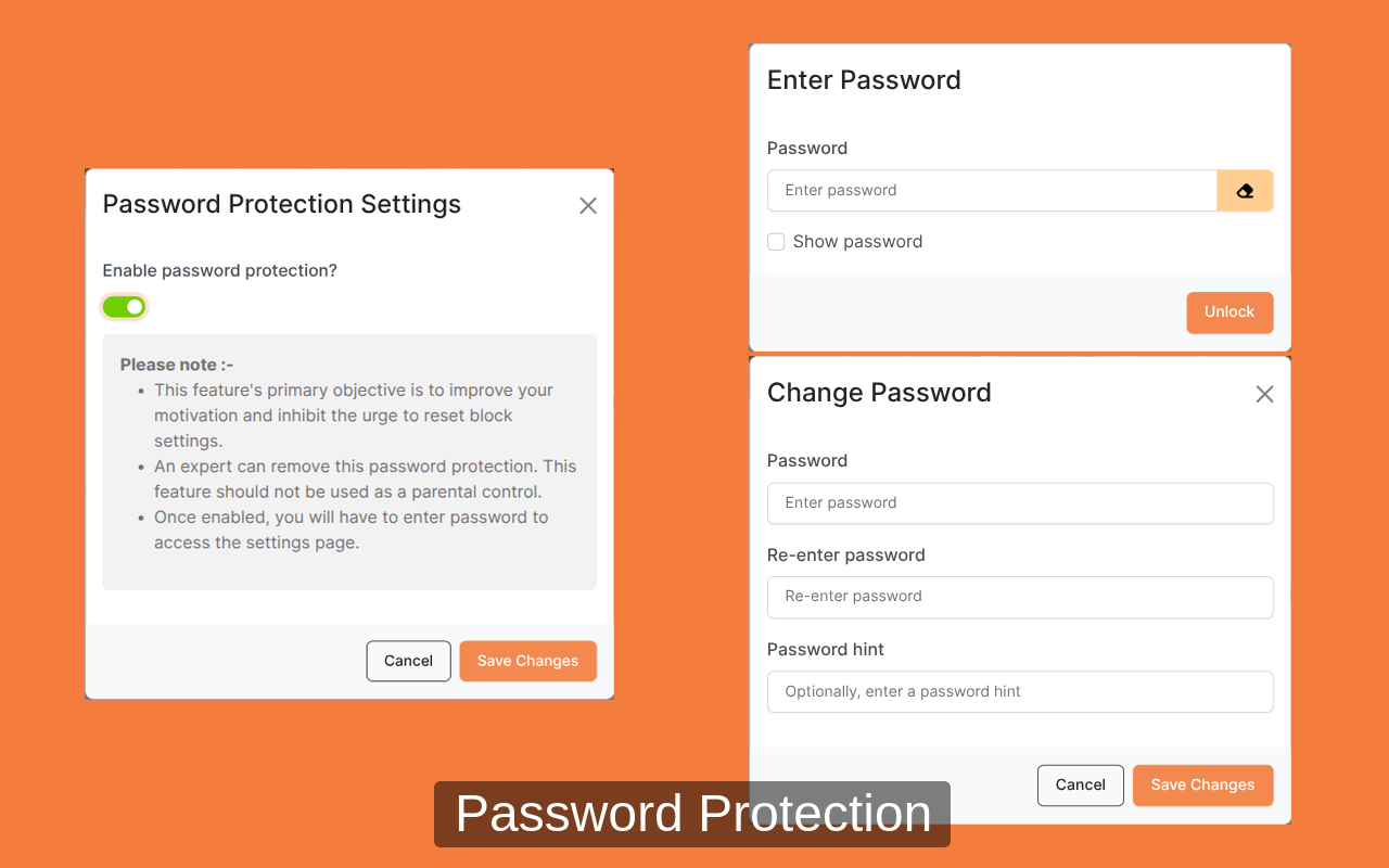 Privacy Focused Website Blocker (by Avrodh.com) - 截图 1