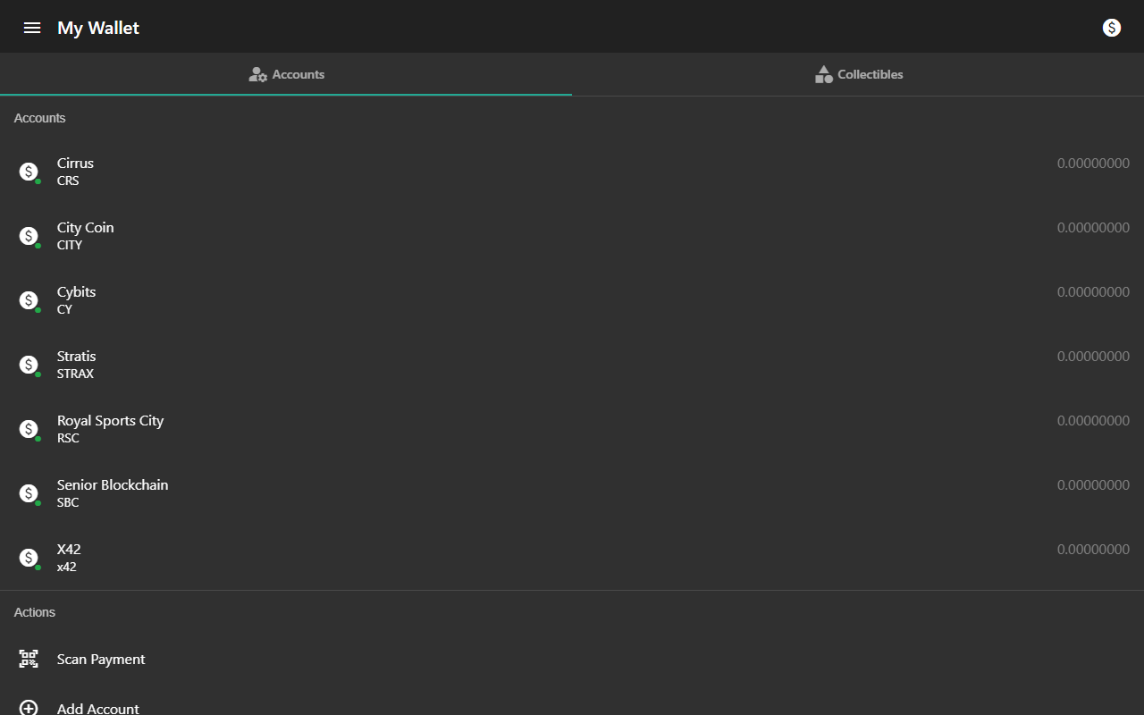 Blockcore Wallet - 截图 3