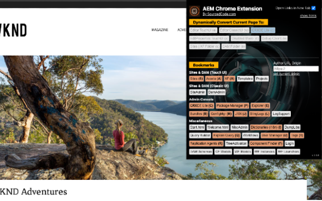 AEM Chrome Extension - SourcedCode - 截图 1