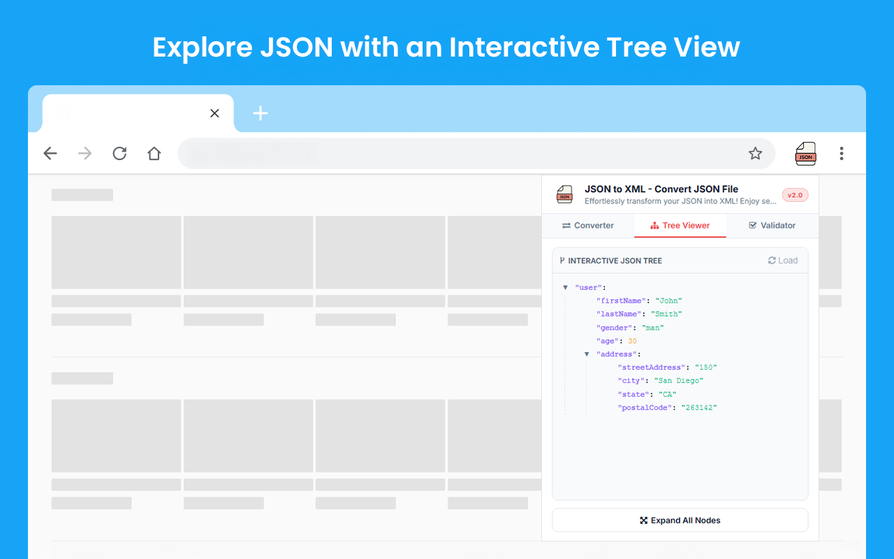 JSON to XML - Convert JSON File - 截图 3