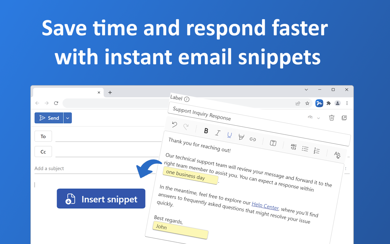 Text Snippets & Templates for Teams - 截图 2