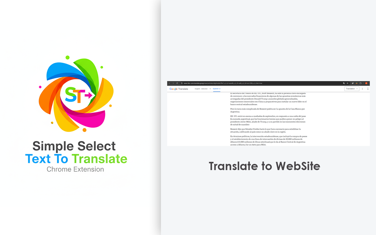 Simple Select to Translate - 截图 2