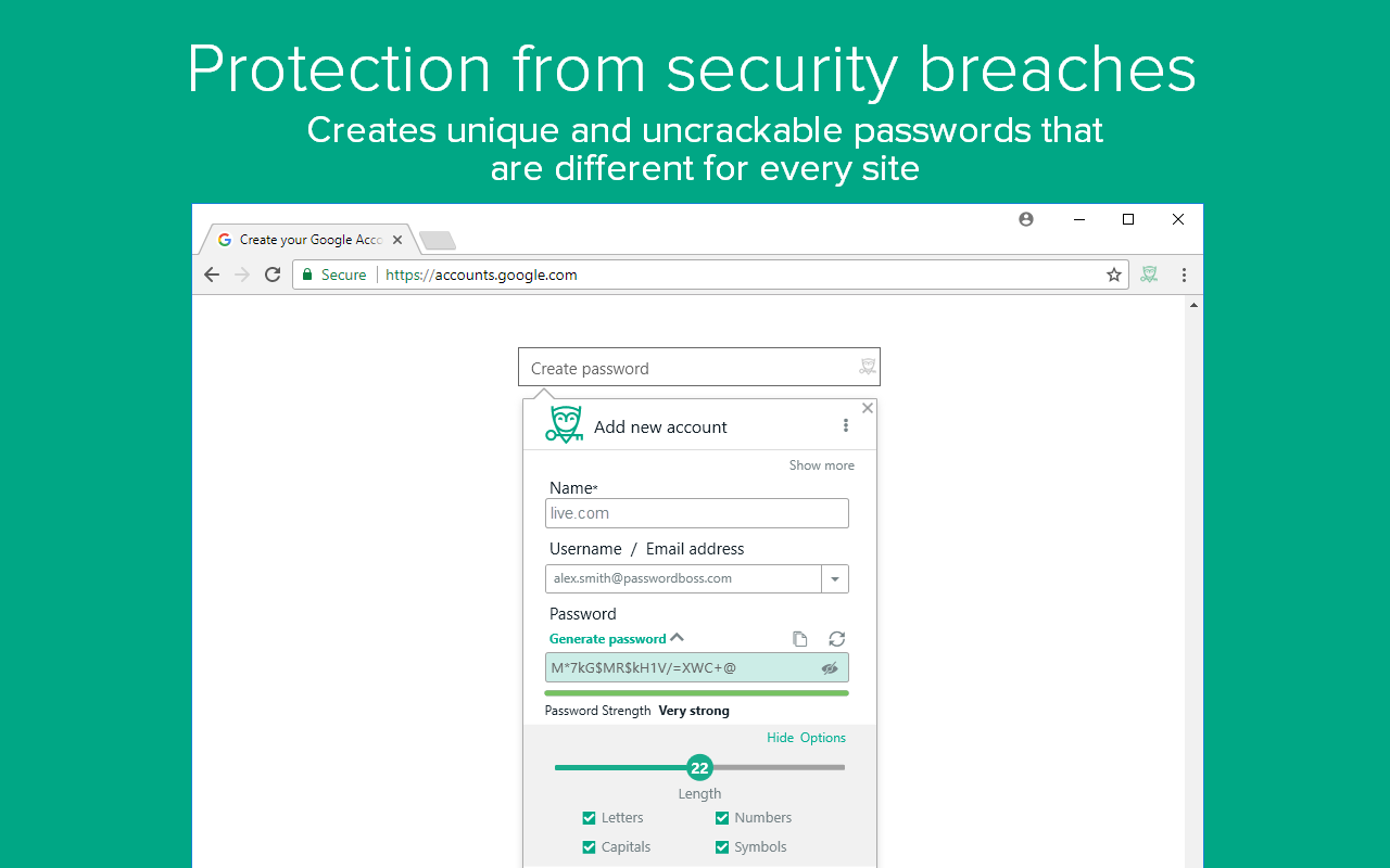 Password Boss WebApp - 截图 4