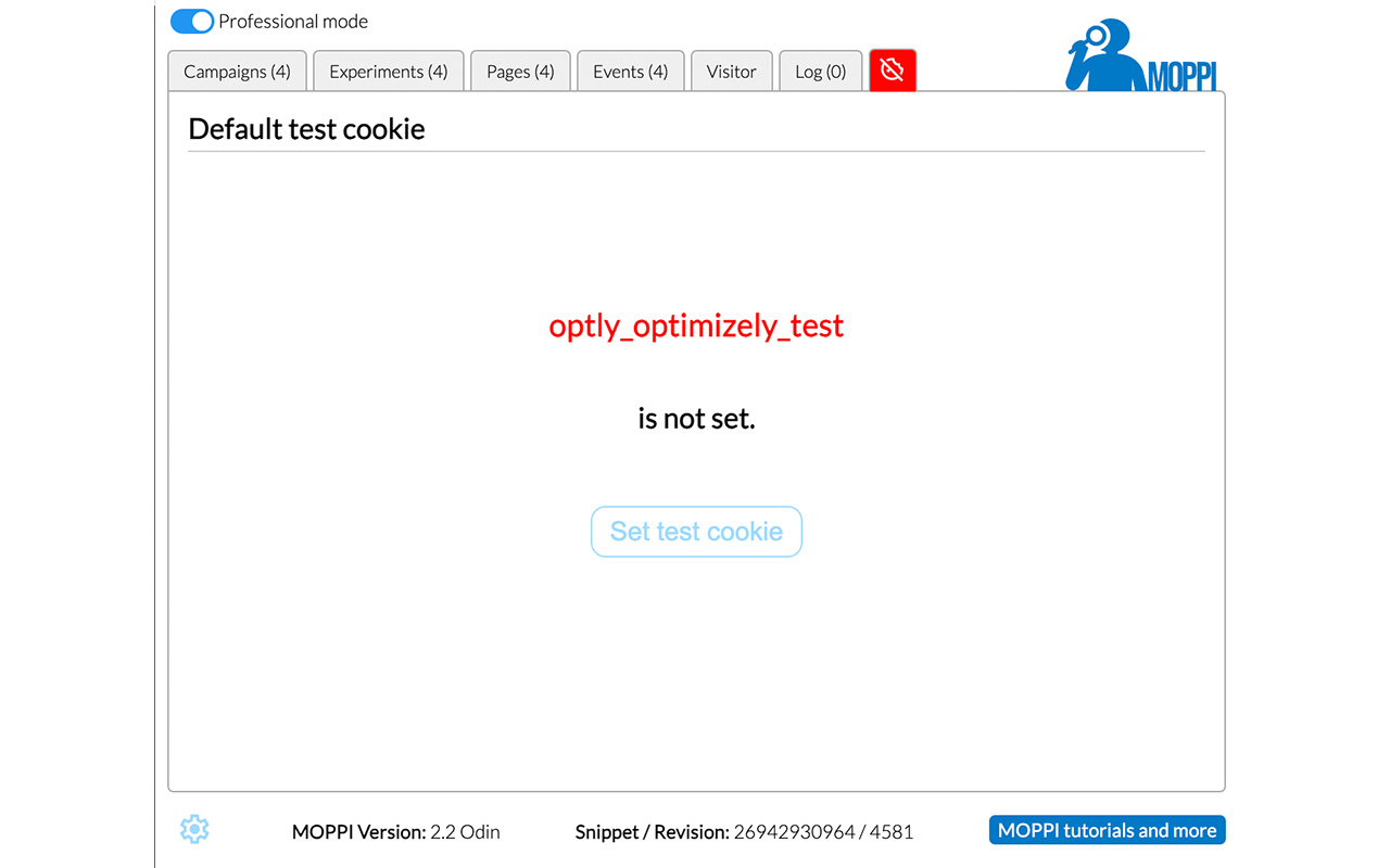 MOPPI - my Optimizely Power Inspector - 截图 3