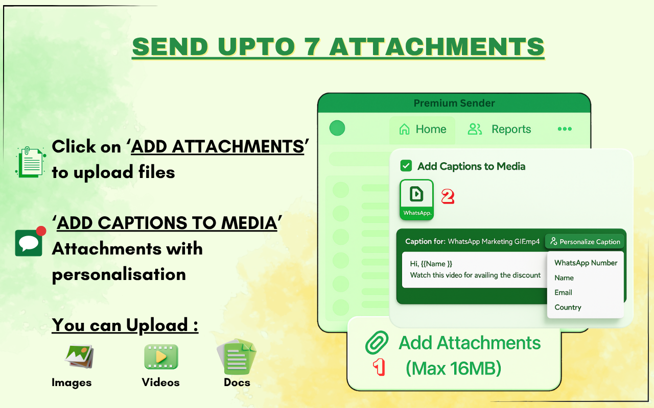 WA Bulk Sender - Premium Sender - 截图 2