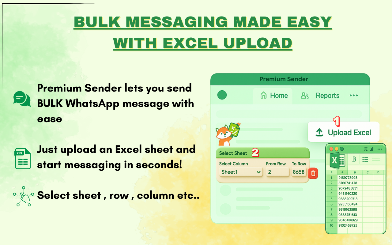 WA Bulk Sender - Premium Sender - 截图 3
