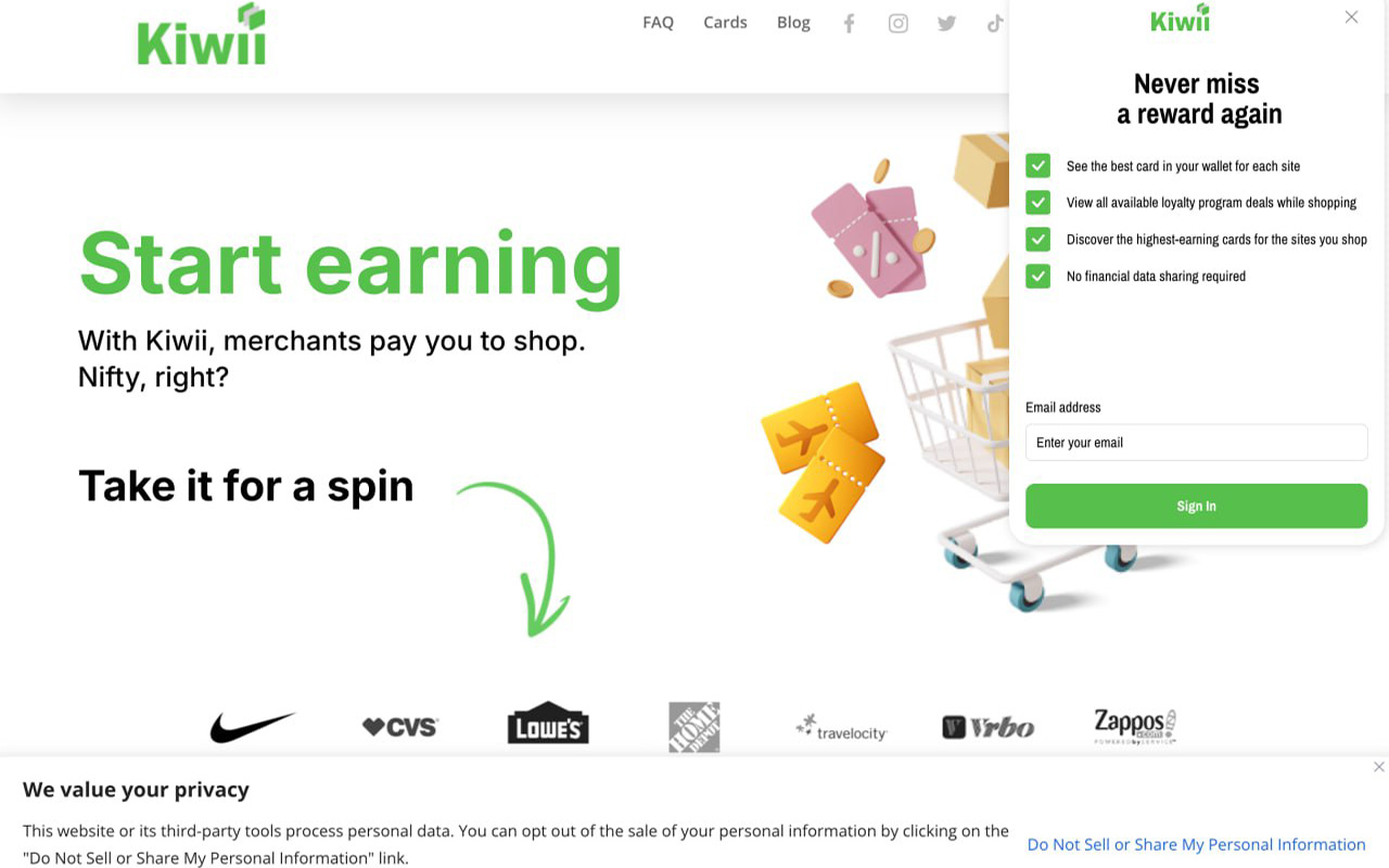Kiwii: Earn More Rewards - 截图 4
