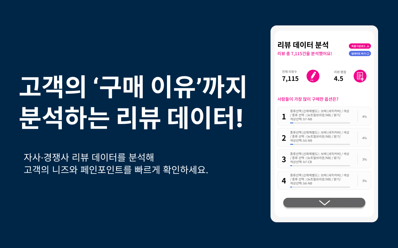 이커머스 AI 솔루션 - 네이버 / 카페24 / GPT - 截图 4