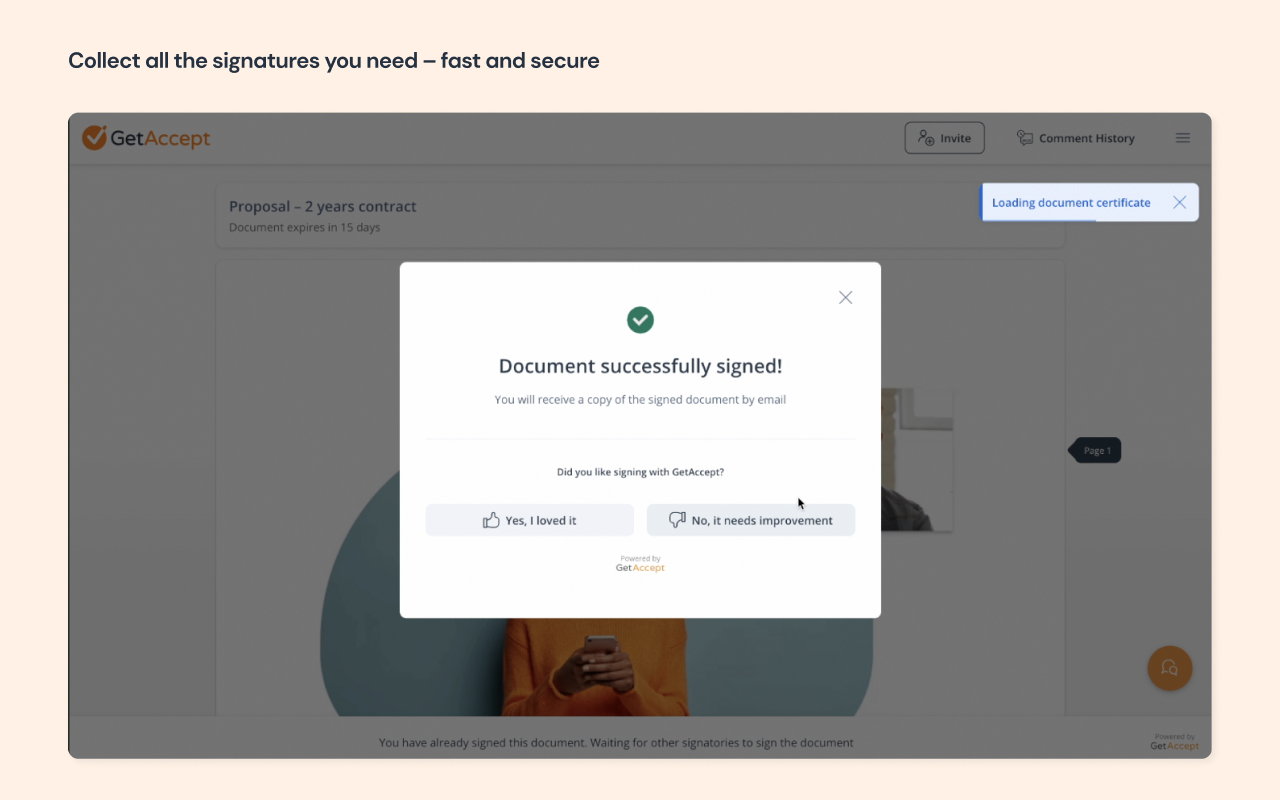 Digital Sales Room & eSignature for Pipedrive and Upsales - 截图 2