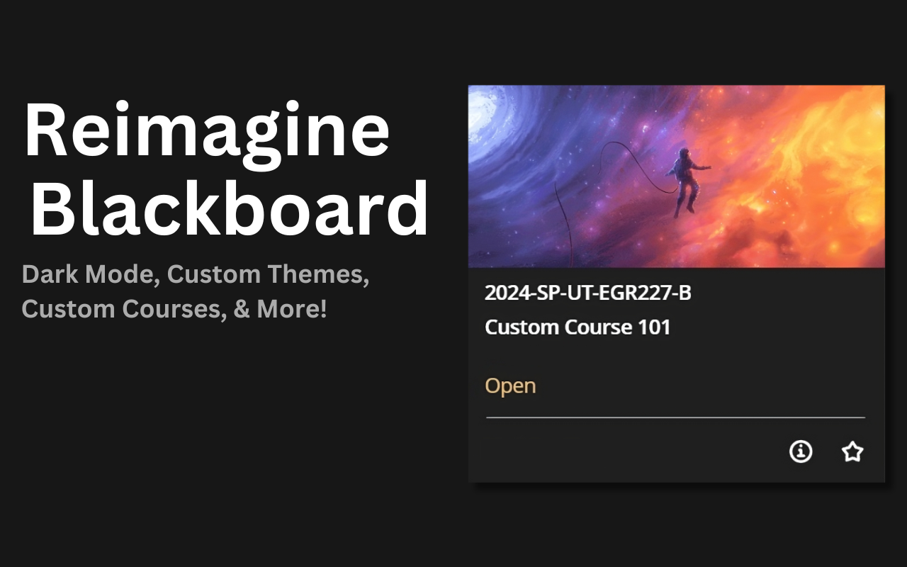 Better Blackboard Learn - 截图 1