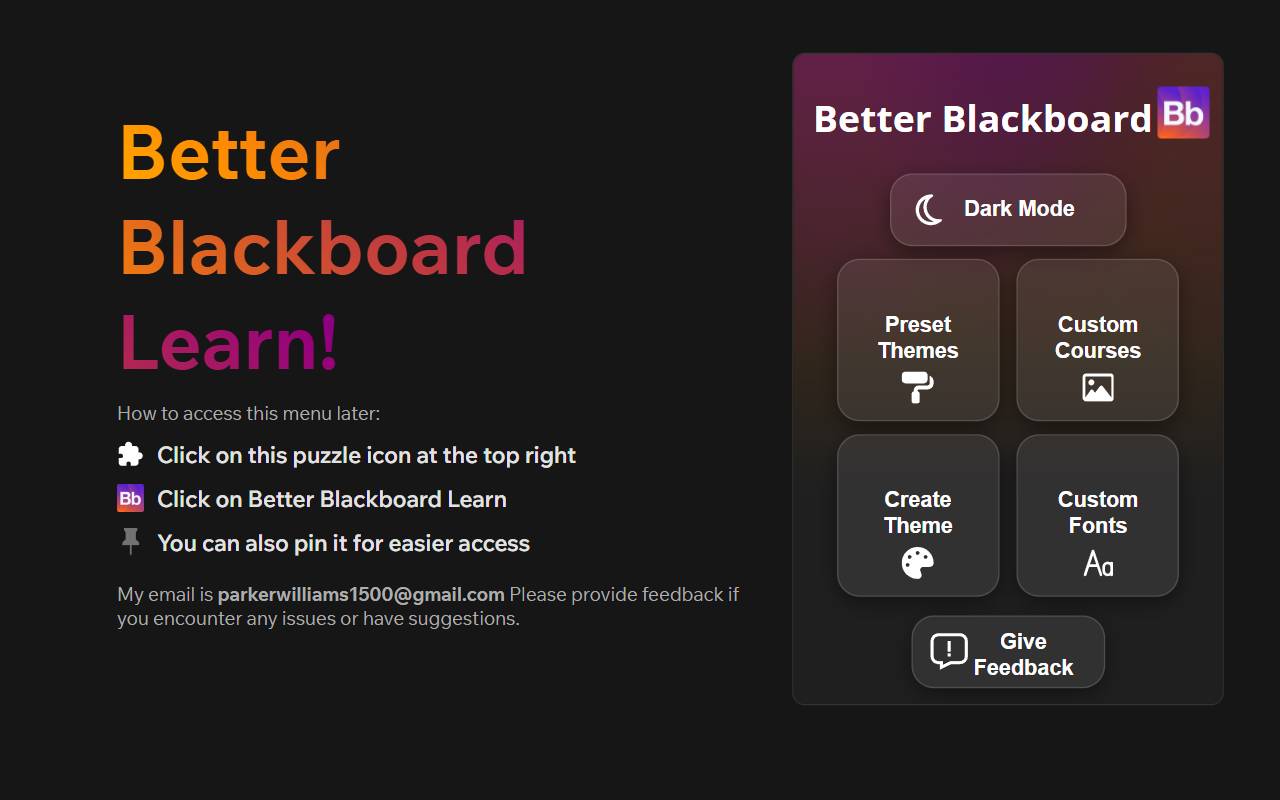 Better Blackboard Learn - 截图 2