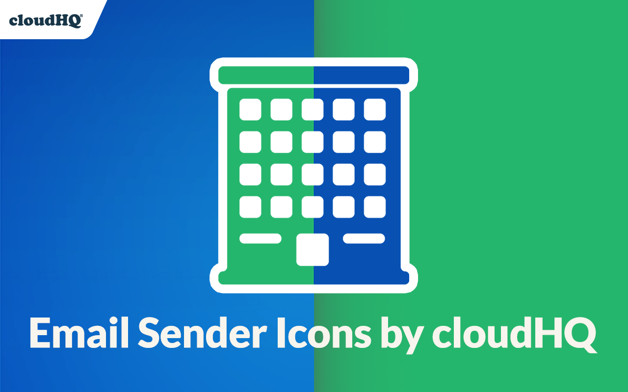 Email Sender Icons by cloudHQ - 截图 1